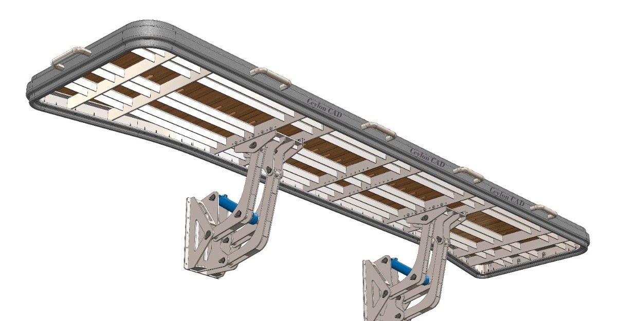 Hydraulic Swim Arm Platform