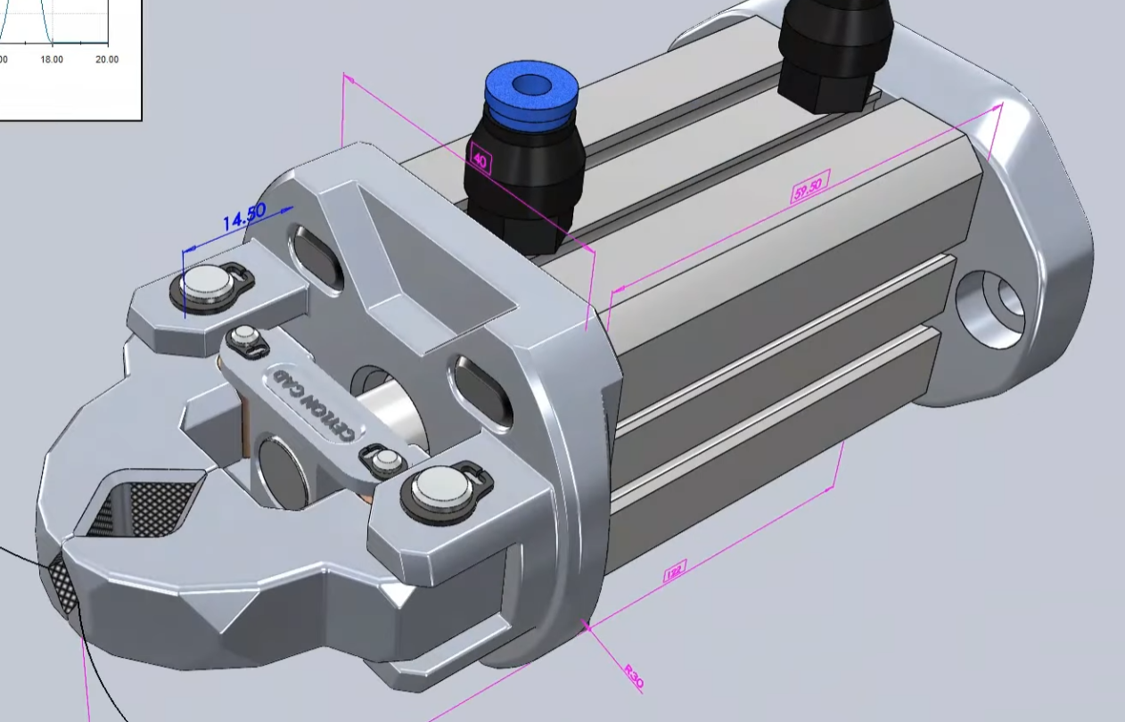 Gripper - Two Jaws Angular gripper