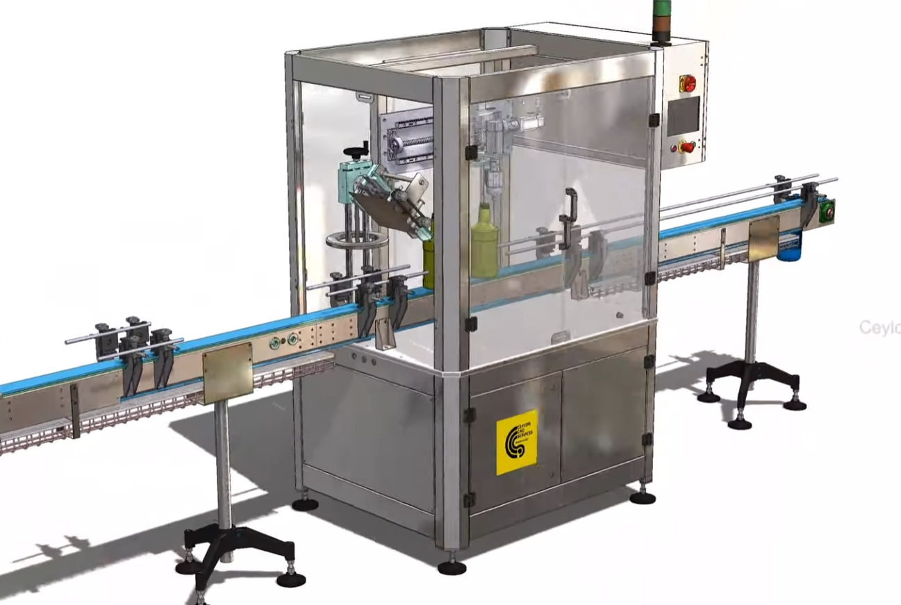 Linear capping machine